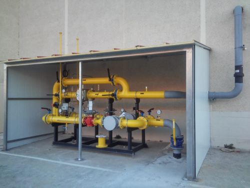 Estación de Regulación y Medida ERM 1.550 M3/h